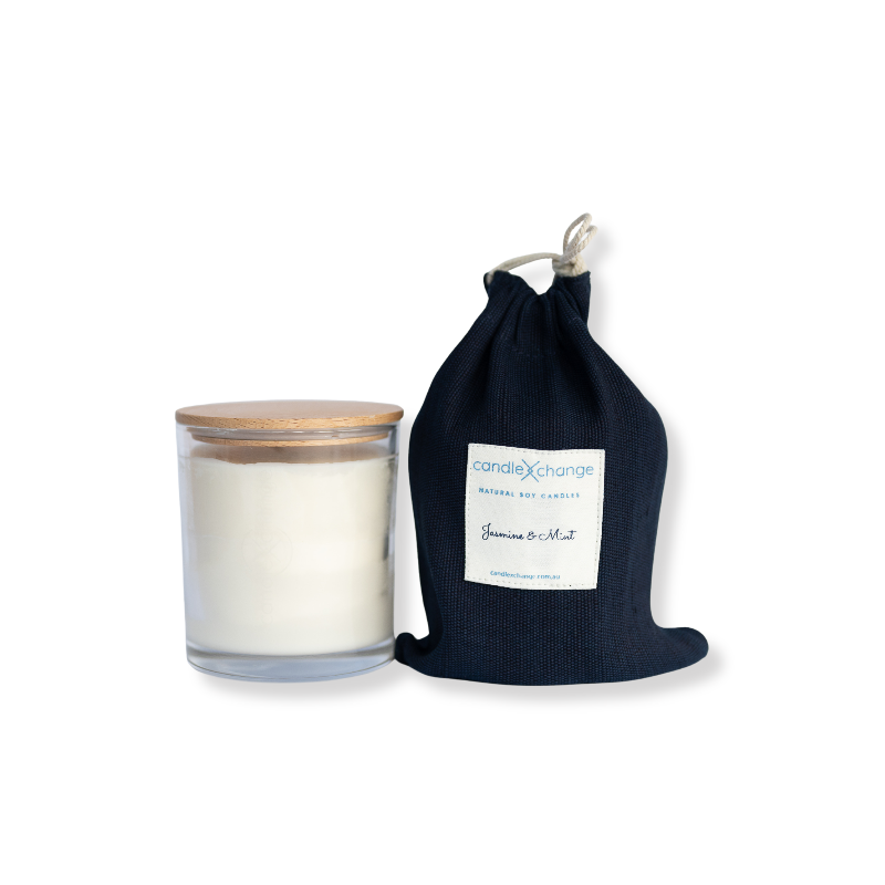 Jasmine & Mint 400g Soy Candle